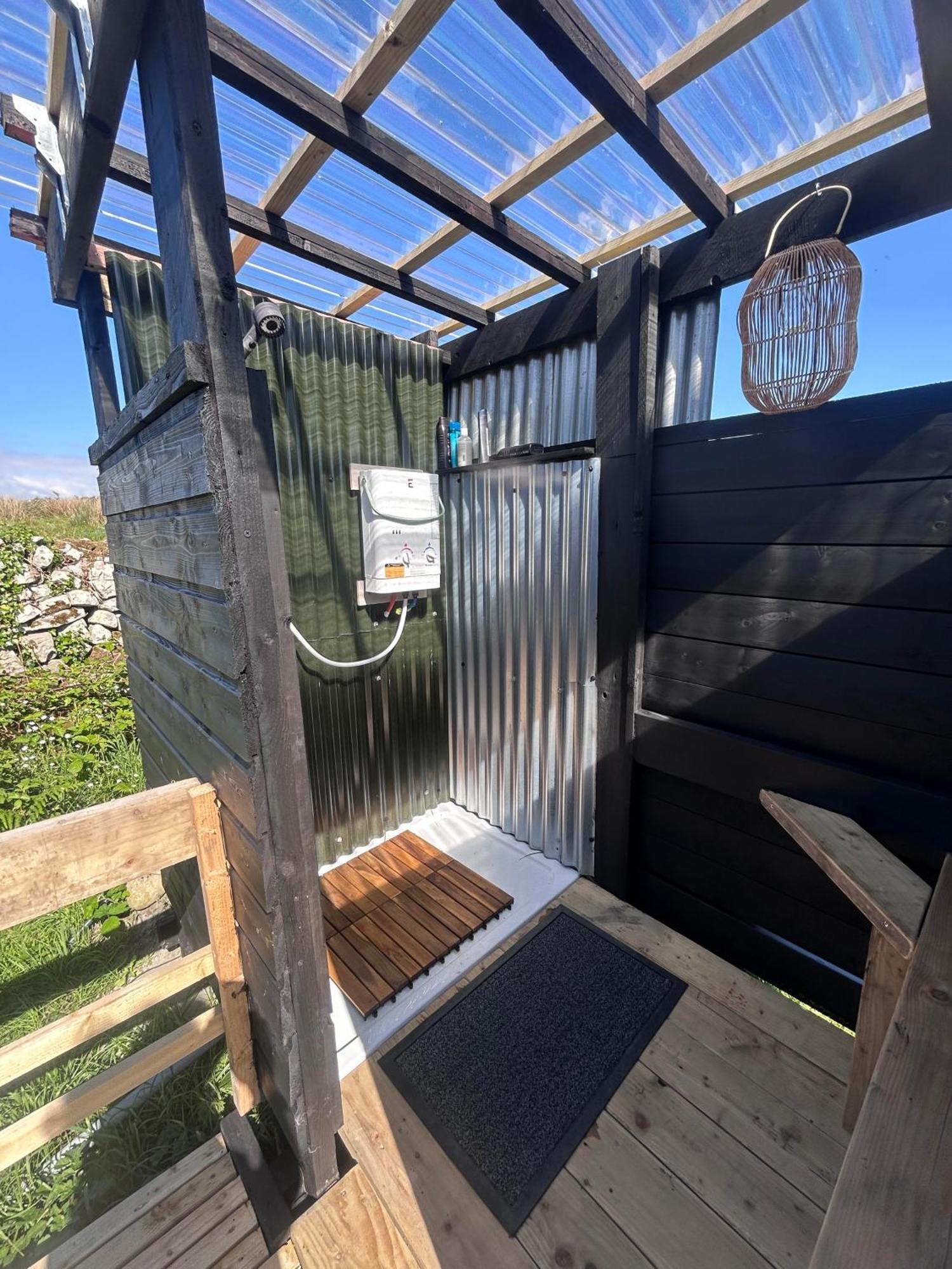 The Creevy Cabin Ballure Exteriör bild